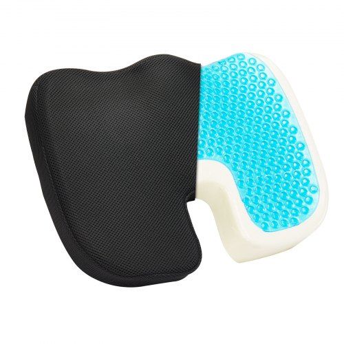 Koelgel en Memory Foam Zitkussen voor Comfortabele Houding – Drukverlagend en Draagbaar