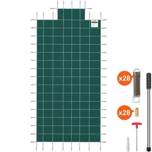 Optimale Zwembadafdekking voor Veiligheid en Winterbescherming (5,5 × 10,4 m)