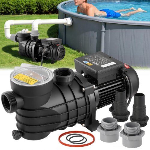 Optimale zwembadpomp voor bovengrondse zwembaden – 250 W krachtige circulatie
